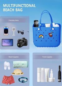 Wasserdichte EVA-Strandtasche – Große & Waschbare Tragetasche für den Herbstspaziergang draußen