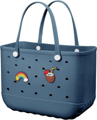 Wasserdichte EVA-Strandtasche – Große & Waschbare Tragetasche für den Herbstspaziergang draußen