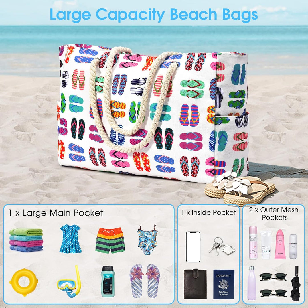 Wasser- und Sanddichte Oversized-Strandtasche – SandAway