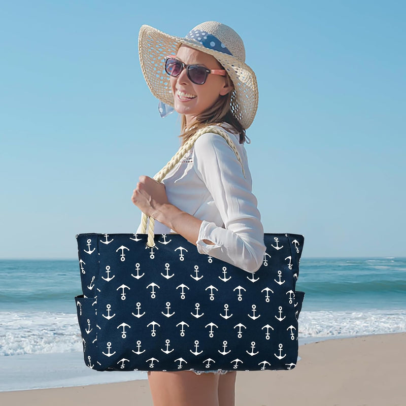 Wasserdichte Große Tasche mit Reißverschluss für Arbeit und Freizeit