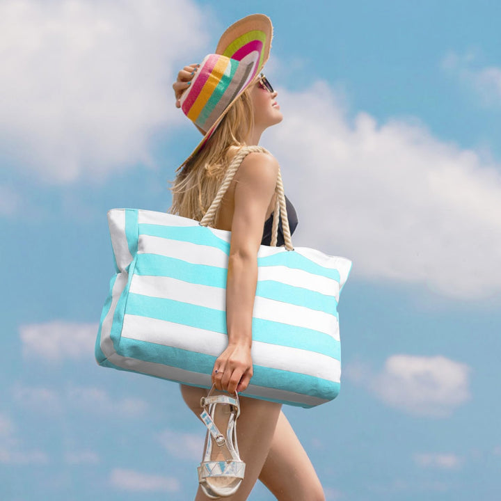 Wasserdichte Große Tasche mit Reißverschluss für Arbeit und Freizeit