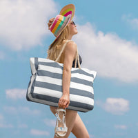 Wasserdichte Große Tasche mit Reißverschluss für Arbeit und Freizeit