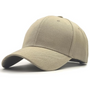 Beige Baseballcap aus Baumwolle, Unisex, verstellbar, modisch, Freizeitkleidung, Accessoire.
