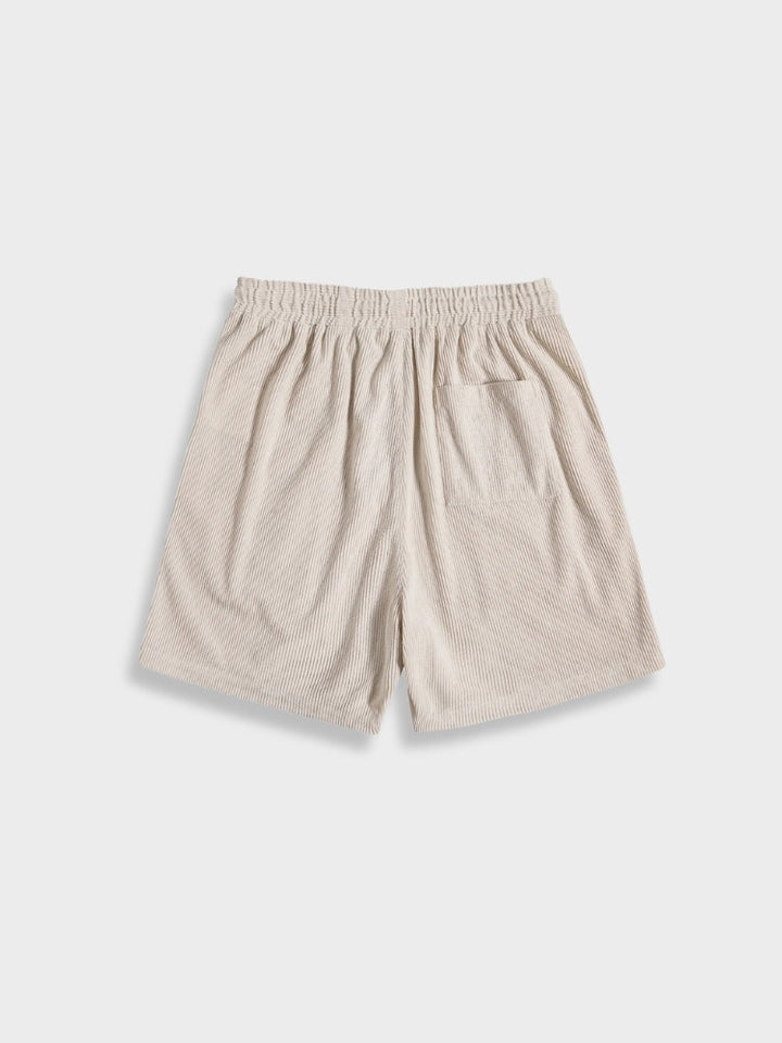 Herren Corduroy Shorts mit Knopfverschluss – Sven
