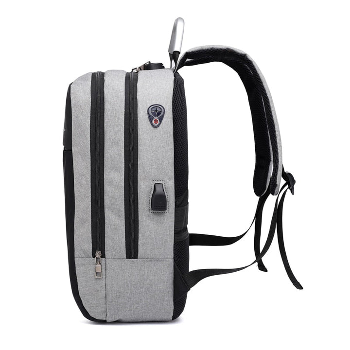 Wasserfester Anti-Diebstahl Laptop-Rucksack – Verstecktes Reißverschluss-Design mit USB-Ladefunktion