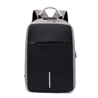Wasserfester Anti-Diebstahl Laptop-Rucksack – Verstecktes Reißverschluss-Design mit USB-Ladefunktion