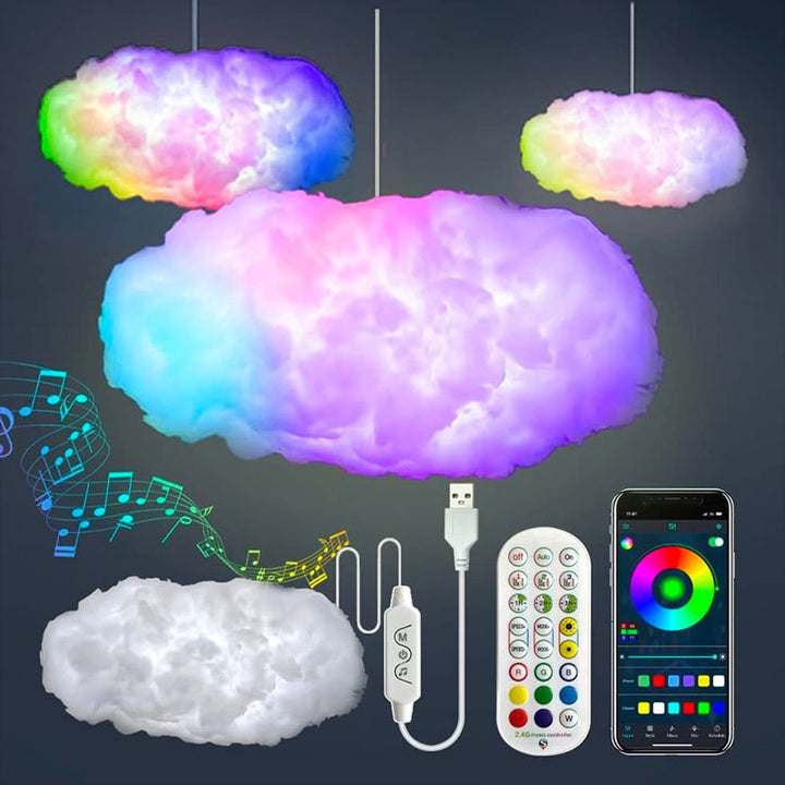 Wolke Blitzlampe mit Musik und Farbe – Nimbuson