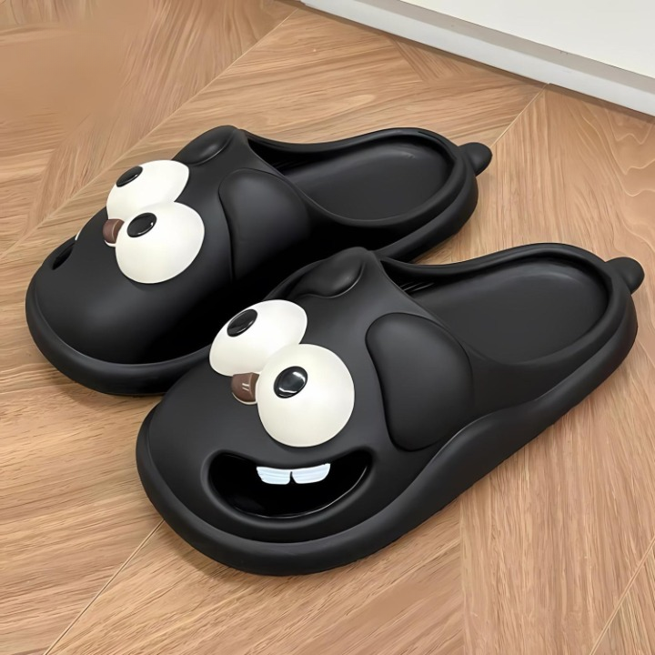 Cartoon-Hausschuhe mit Komfort und Charakter - PawJoy Cozy Pup Pantoffeln
