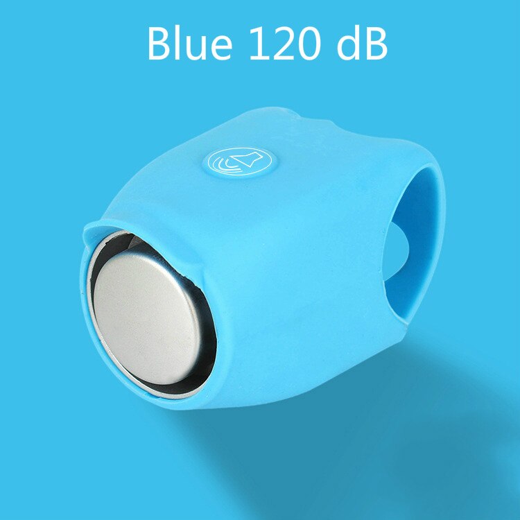 Blauer 120 dB Sicherheitsalarm, tragbar, Silikon, für persönliche Sicherheit, lauter Alarm.