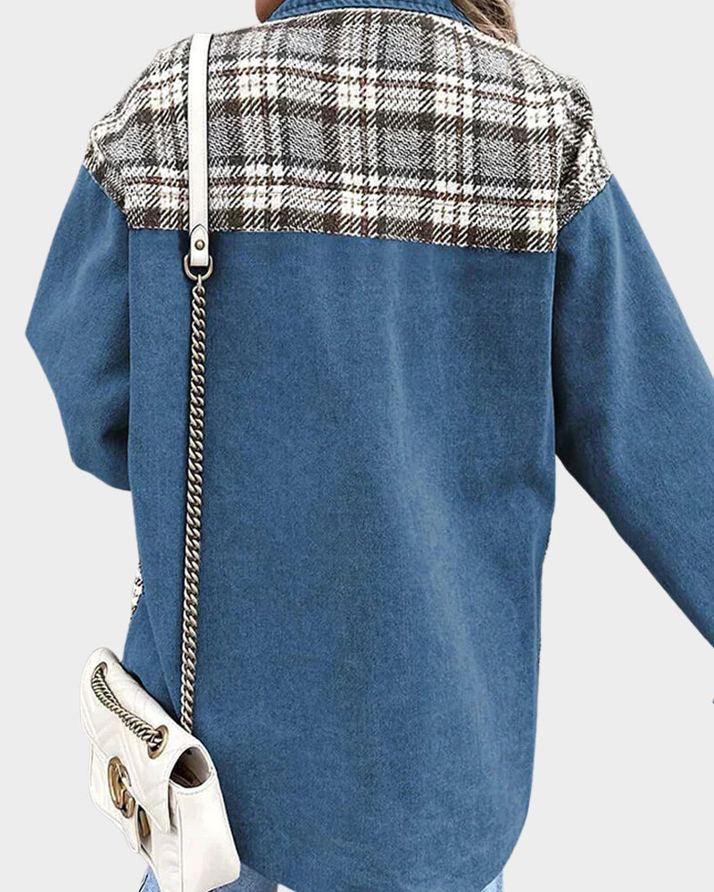 Damen Denimjacke mit herbstlichem Chic – Amélie