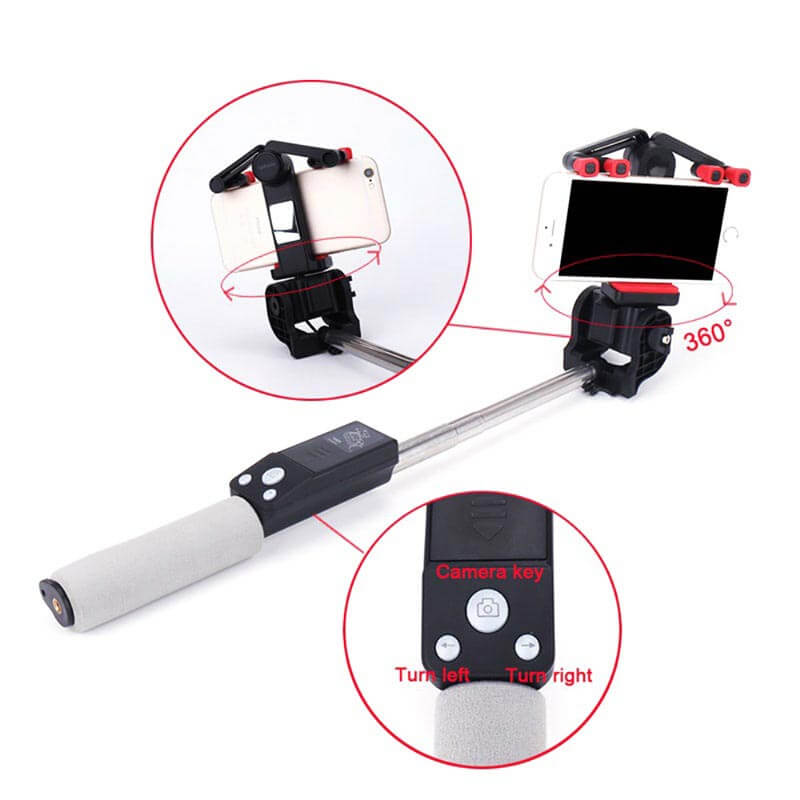 Bluetooth Selfie-Stick mit 360° Rotation – SpinShot