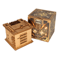 Interaktive Holz Escape Puzzlebox – MindVault