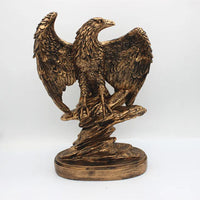 Bronze-Adler-Statue, dekorative Skulptur, ideal für Wohn- und Bürodekoration.