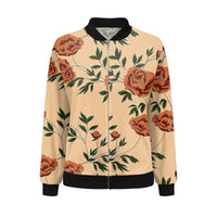 Damen Herbstjacke mit feinem Blumenmuster – Fiora