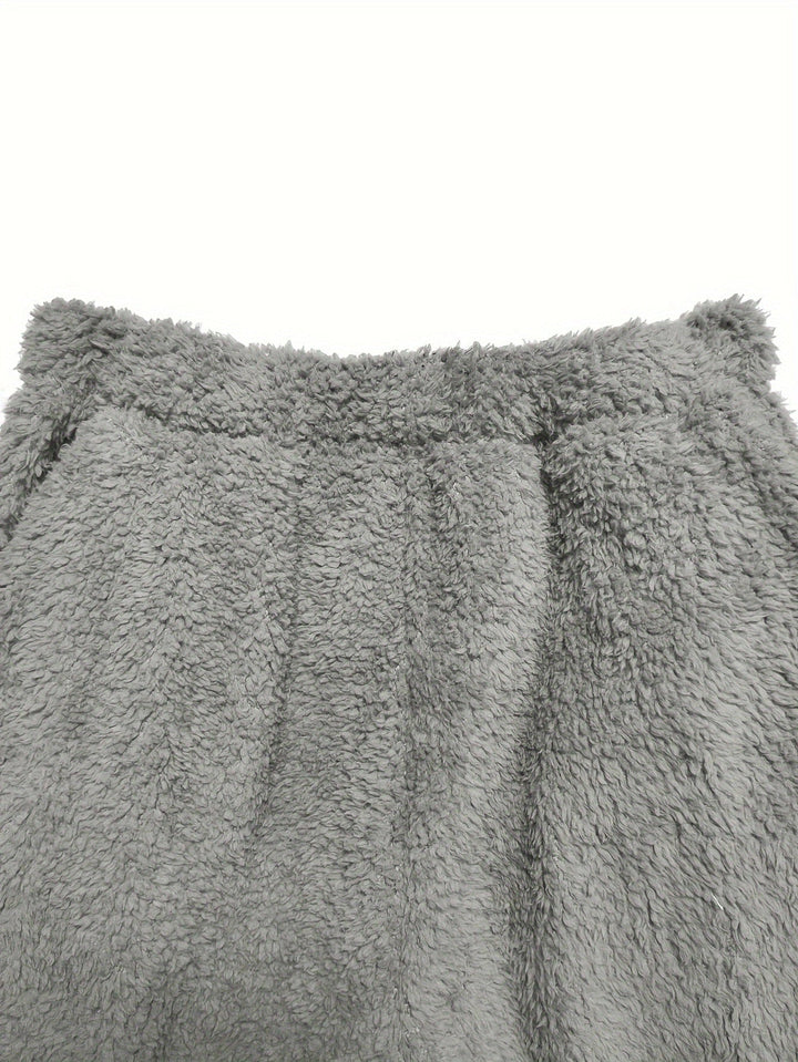 Warme Coral Fleece Damen Loungewear Set – Fenna