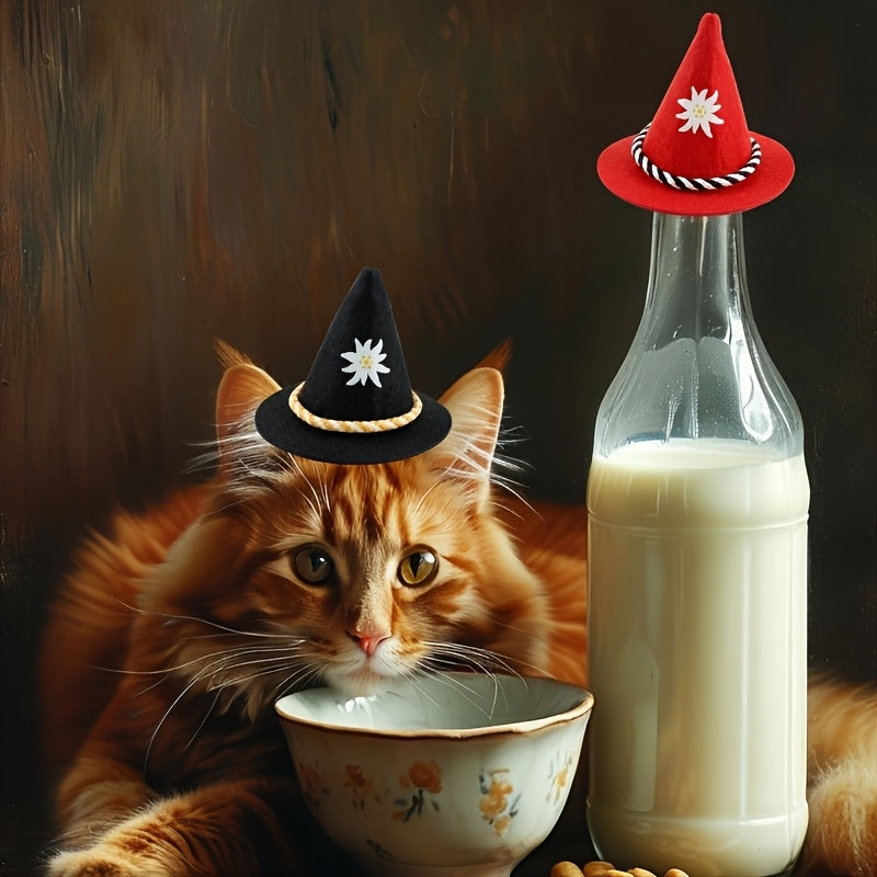 Oktoberfest Mini Flasche Deko 2 Sets (je 8 Stück) – EdelweissHütl Oktoberfest 2025