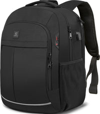 Wasserfester Laptop-Rucksack mit USB-Anschluss und Anti-Diebstahl-Design – TechPro