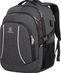 Wasserfester Laptop-Rucksack mit USB-Anschluss und Anti-Diebstahl-Design – TechPro