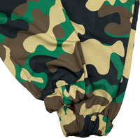 Camouflage-Jacke, grün-braun, Outdoor-Bekleidung, wasserabweisend, Herrenmode.