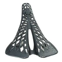 Carbonmax Premium Fahrradsattel, schwarz, ergonomisch, leicht, atmungsaktiv, für Rennrad.