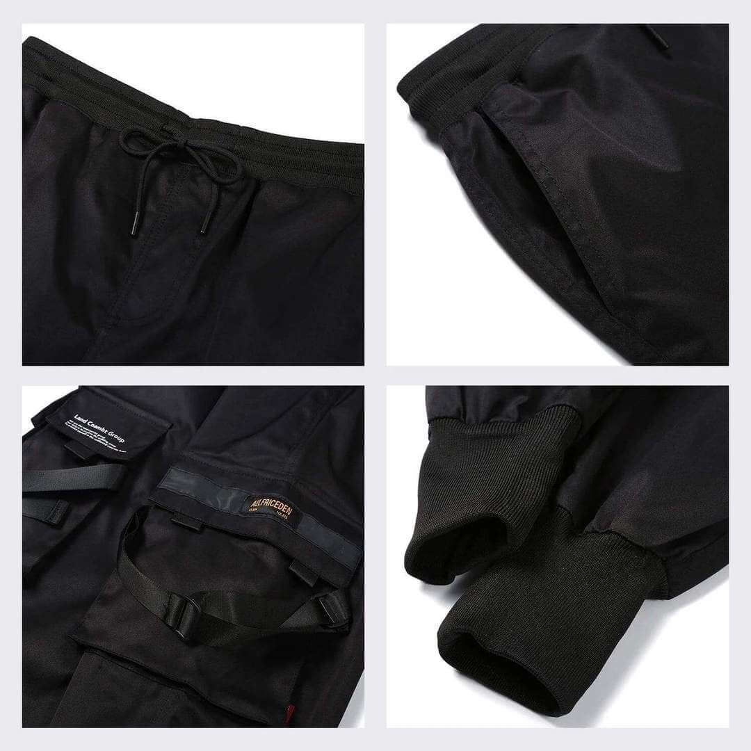 Herbstliche Multi-Pocket Hip-Hop Herren Cargo Hose – Dante