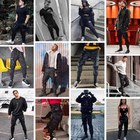 Herbstliche Multi-Pocket Hip-Hop Herren Cargo Hose – Dante