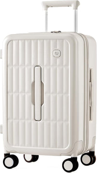 Große Harte Koffer mit 8 Spinner-Rollen