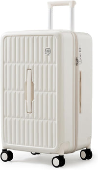 Große Harte Koffer mit 8 Spinner-Rollen