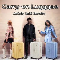 Große Harte Koffer mit 8 Spinner-Rollen