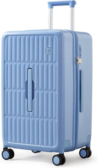 Große Harte Koffer mit 8 Spinner-Rollen