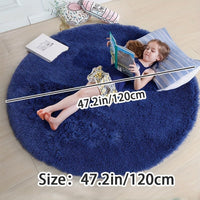 Runder Fluffy Teppich - Clouda