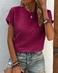 Weiches Baumwoll-Damen-T-Shirt – Élodie