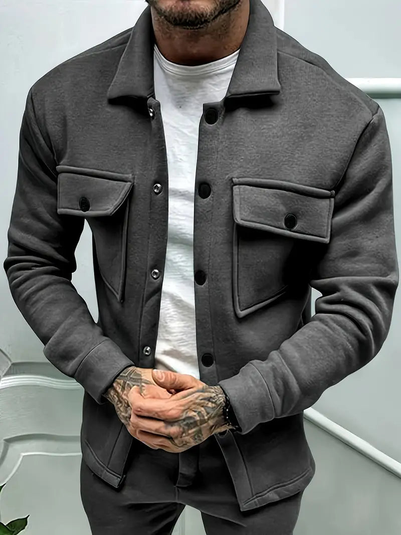 Herbst Herrenjacke mit coolem Schnitt – Joris