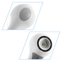 Tragbares Anti-Cellulite-Massagegerät, weiß, Vakuum-Saugbecher, Körpermassage, Therapie.