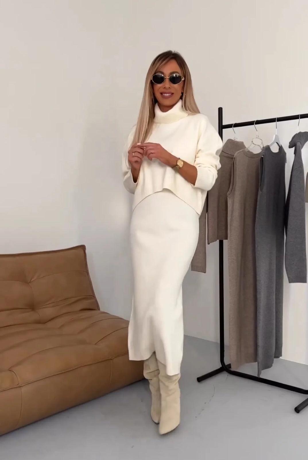 Kleid & Pullover Set – Noémie Herbstzauber Edition