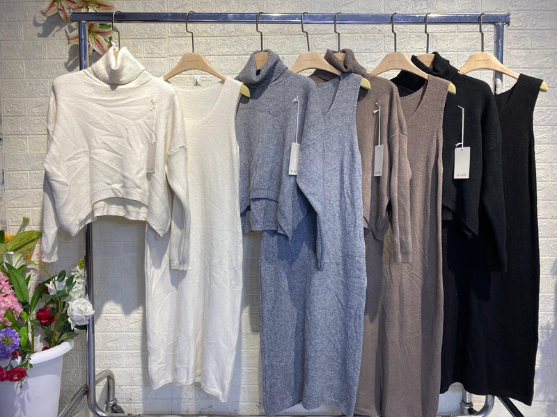 Kleid & Pullover Set – Noémie Herbstzauber Edition