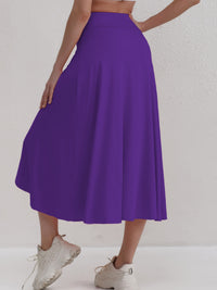 Herbstlich sportlicher Rock mit hoher Taille und asymmetrischem Schnitt – Alexia