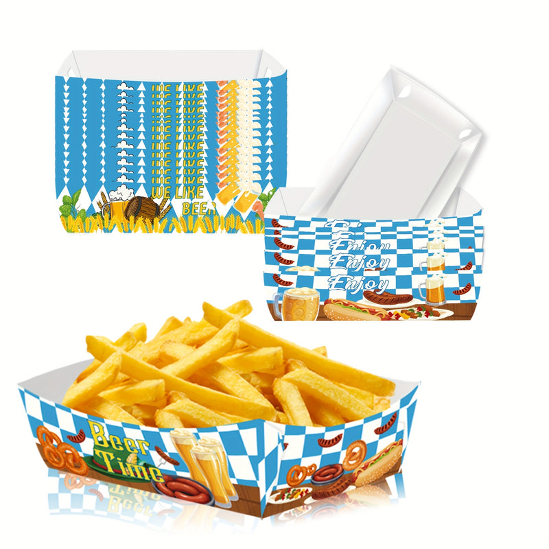Oktoberfest Papier Snackschalen Set (2×24 Stück) – WiesnSnack Oktoberfest 2025