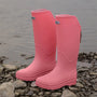 Damen Regenstiefel wasserdicht aus PVC mit Antirutschsohle – Corina