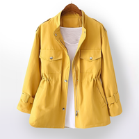 Kurzer Damen-Trenchcoat – Clarisse