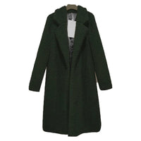 Damen Wintermantel, dunkelgrün, elegant, warm, modisch, Luca Norelli, Winterjacke, stilvoll