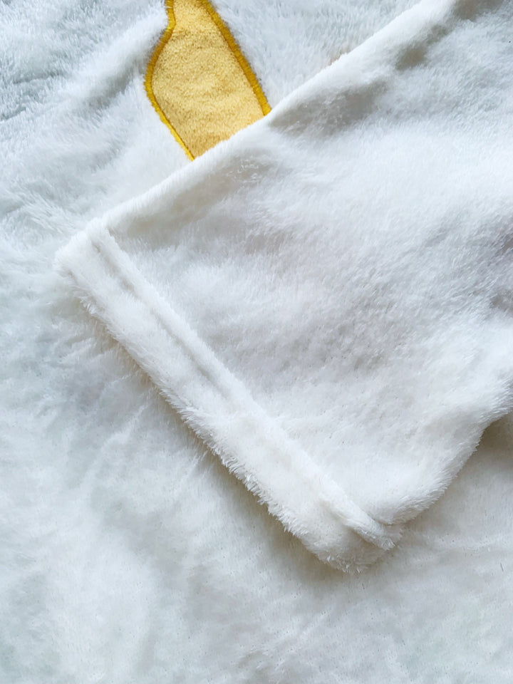 Damen Pyjama Set aus Fleece mit Stickerei & Rundhals für Herbst/Winter – Alissa