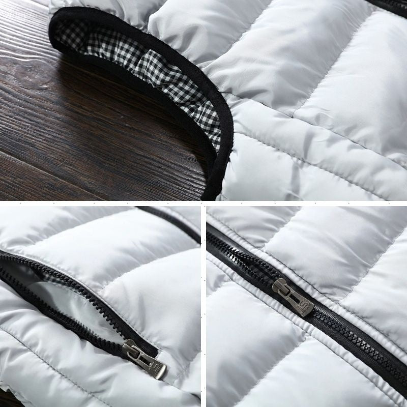 Wasserabweisende & Gefütterte Herren-Weste mit Stehkragen – Henrik Herbstedition