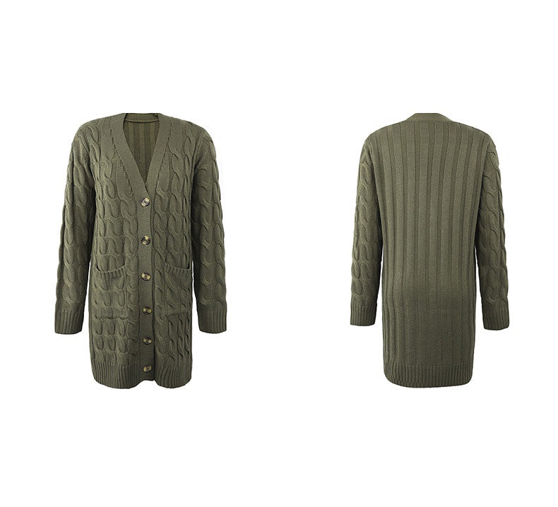 Damen Strick-Cardigan mit Taschen – Noelle