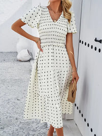 Herbstkleid mit lockerer Passform – Nadezhda