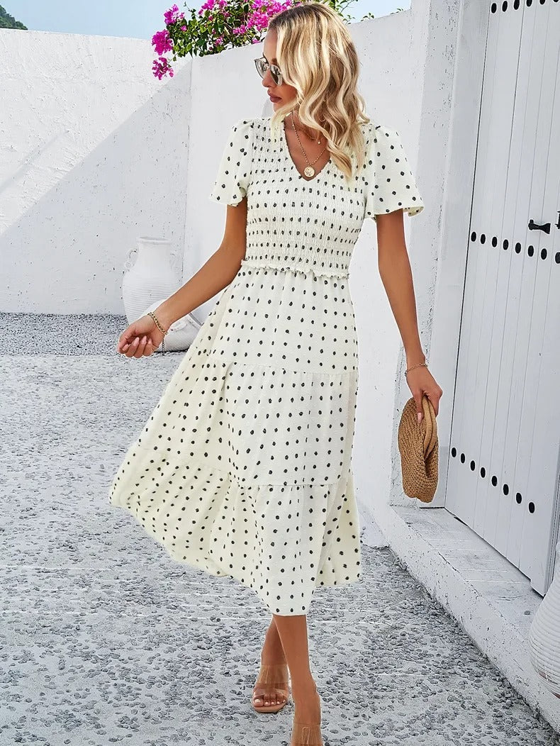 Herbstkleid mit lockerer Passform – Nadezhda