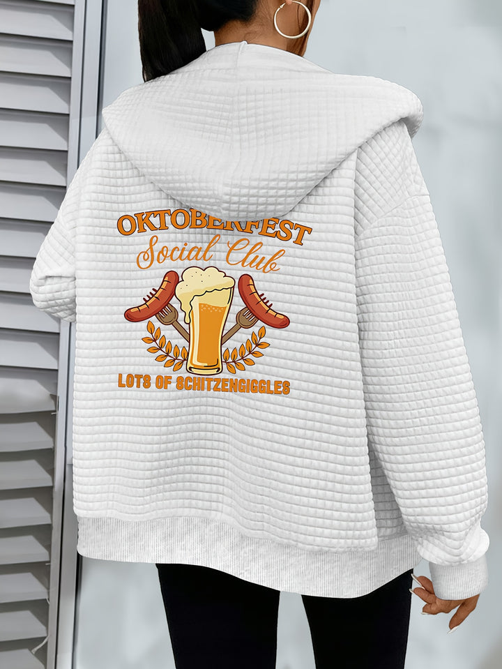 Gemütlicher Damen Hoodie – Amalia Oktoberfest 2025