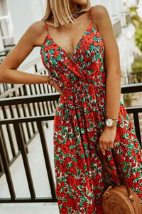 Boho Maxikleid mit Blumenmuster für den Sommer – Yara