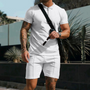 Herren Zomerset mit Knopfhemd und kurzer Hose – Ruben