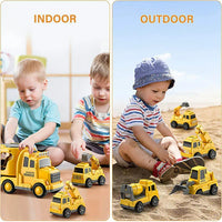 Spielzeug-Stadttransporter mit Licht- & Soundeffekten – inklusive Fahrzeuge